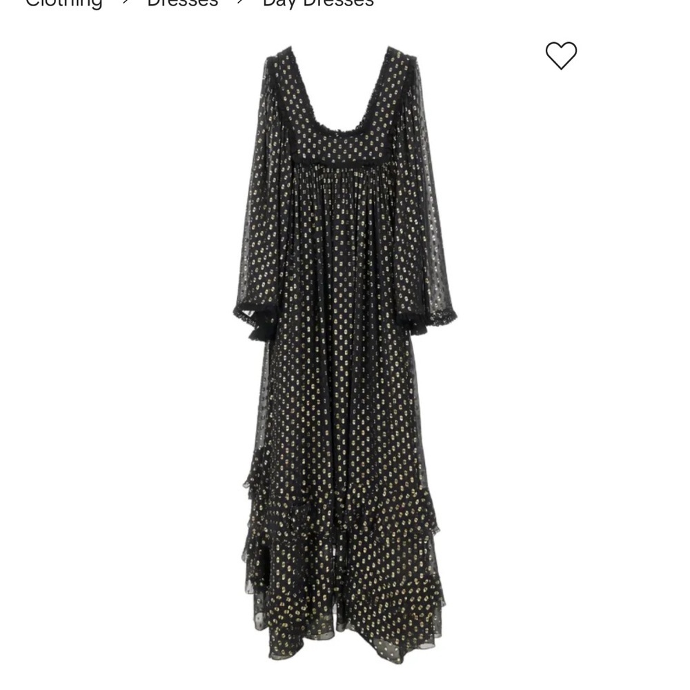 NWT Chloe Maxi Dress Black - Picture 6 of 15